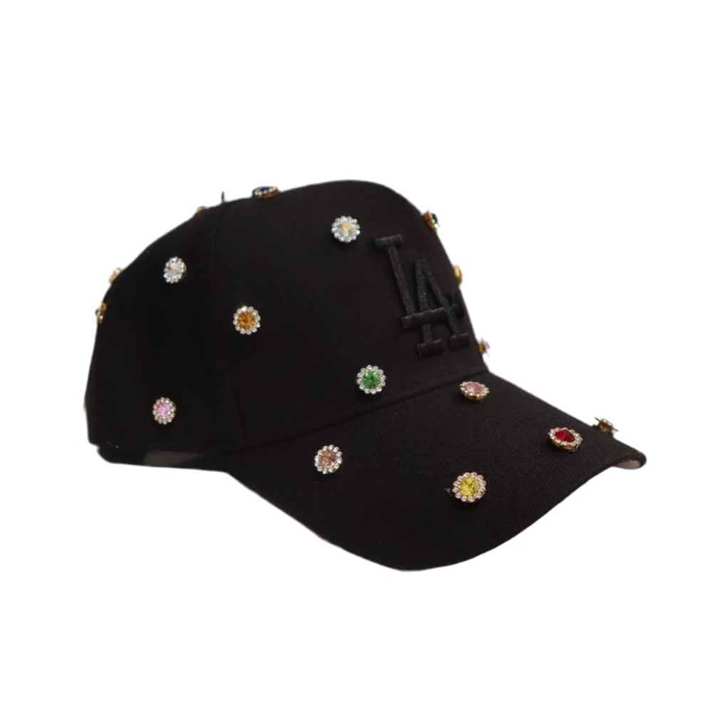 Jeweled LA Trucker Hat